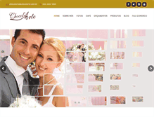 Tablet Screenshot of chocolarte.com.br